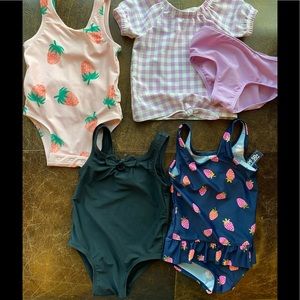 Swim bundle. 4 swim suits.